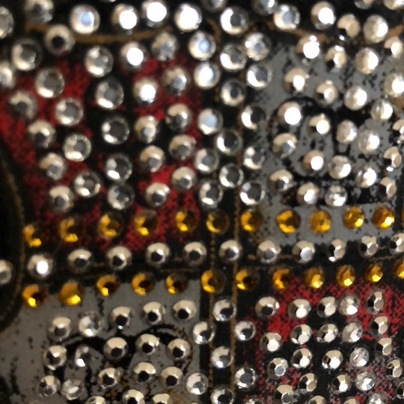 Women’s blinged out New Orleans tee Sz S - Picture 3 of 6